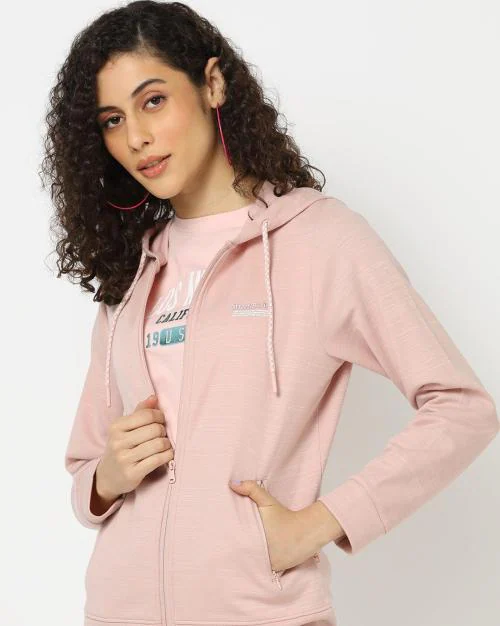 Hoodie with Side Zipper Pockets