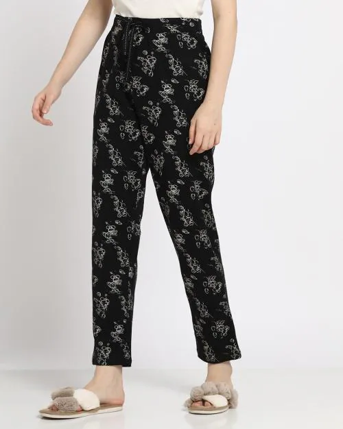 Mickey & Minnie Mouse Print Pyjamas