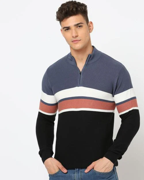 Striped Regular Fit Sweater