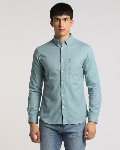 Slim Fit Cotton Shirt