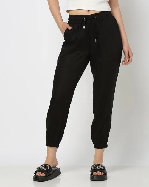 Women Joggers with Insert Pocket