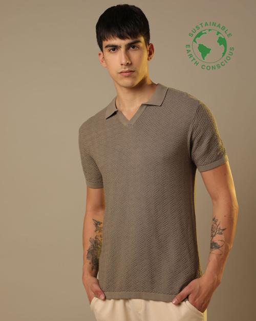 Regular Fit Cotton Polo T-Shirt
