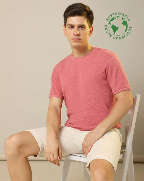 Regular Fit Organic Cotton Crew-Neck T-Shirt