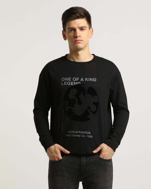 Printed Relaxed Fit Sweatshirt