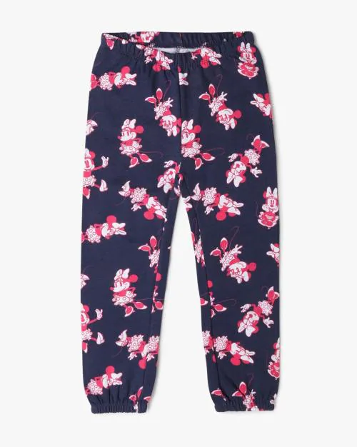 Minnie-Mouse Print Joggers