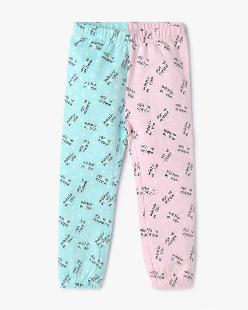 Colourblock Printed Joggers
