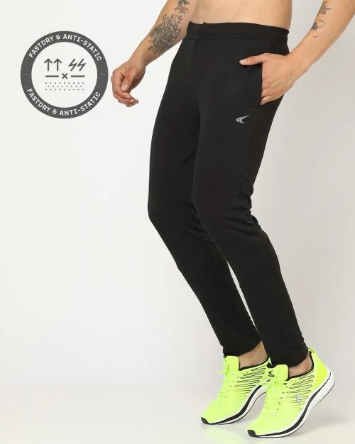 Men Ottoman Trackpants with Elasticated Wiast
