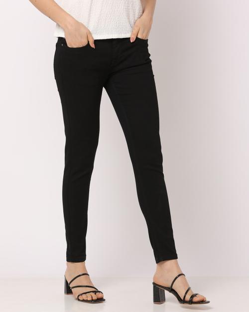 High-Rise Skinny Jeans