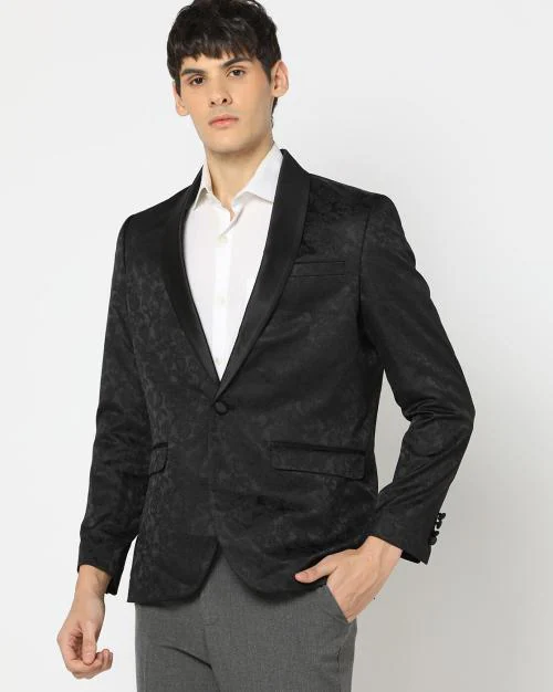 Slim Fit Single-Breasted Blazer
