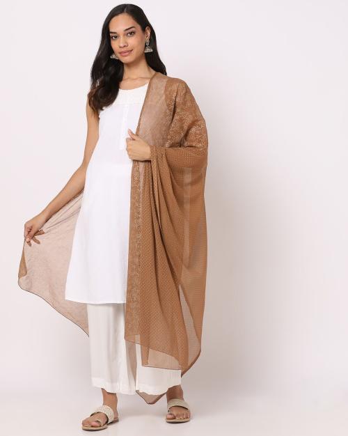 Dupatta with Embellishments