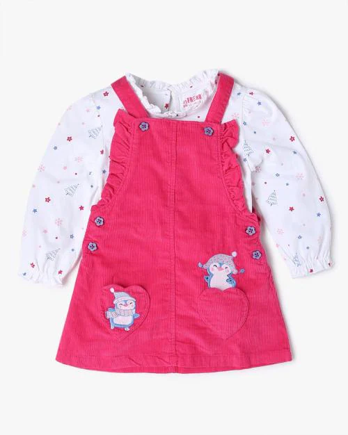 Corduroy Dungaree Sets