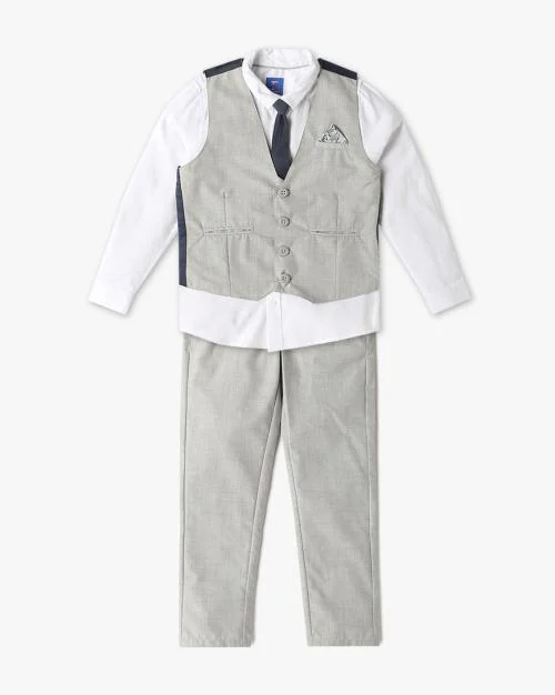 Boys 4-Piece Suit Set