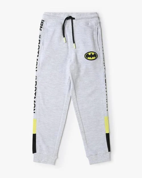 Boys Batman Print Relaxed Fit Joggers