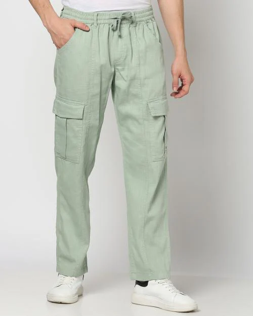 Men Loose Fit Cargo Pants