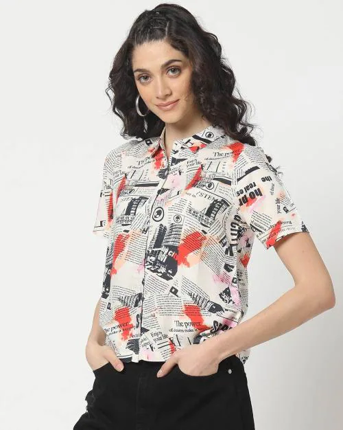 Printed Regular Fit Shirt