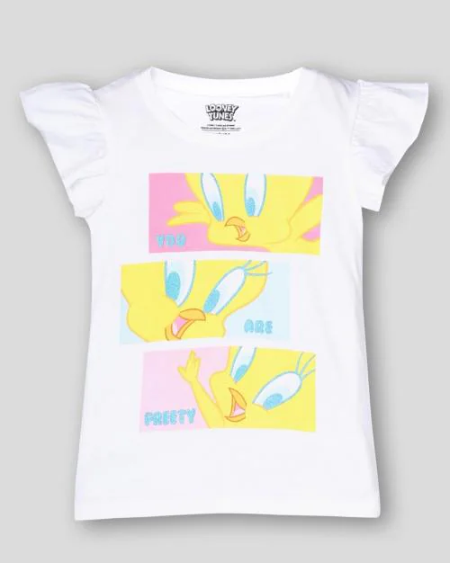 Girls Looney Tunes Regular Fit Top
