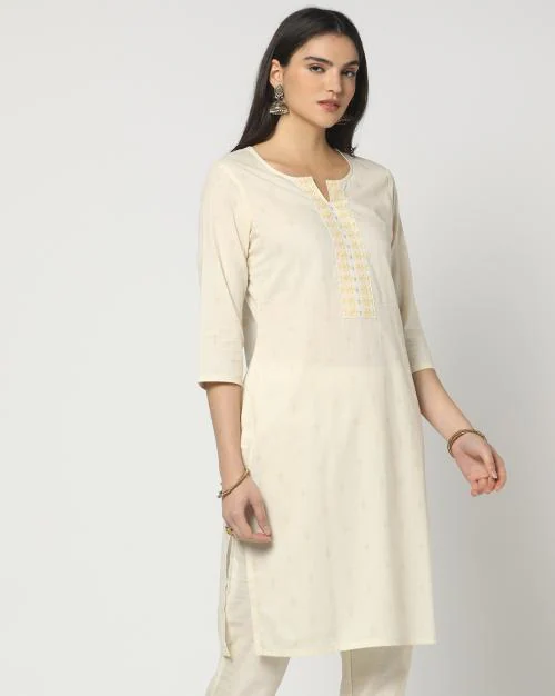Women Printed Straight Kurta