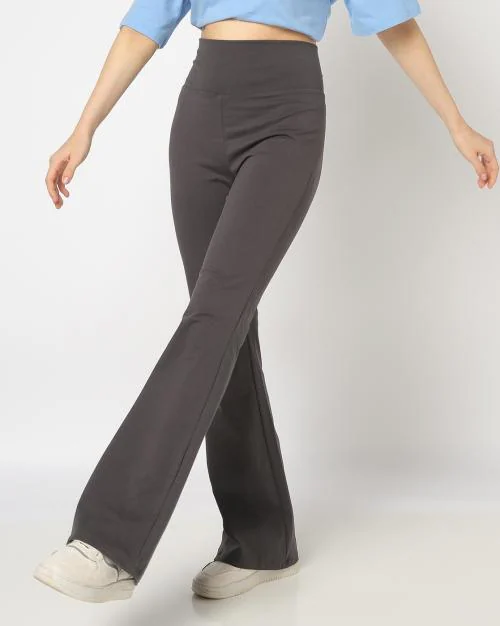 Women High-Rise Bootcut Pants