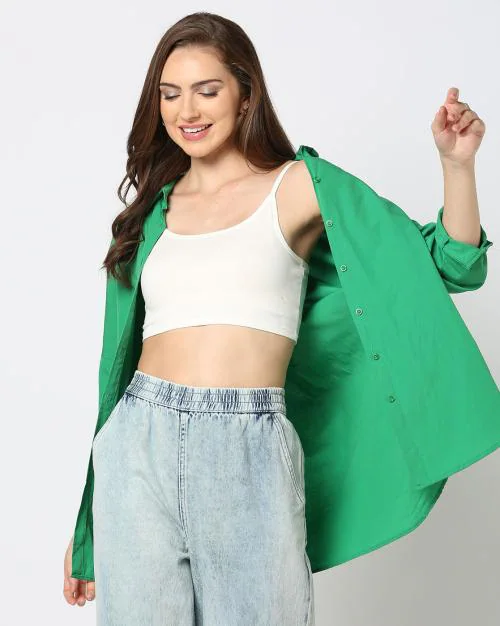 Women Fitted Crop Top
