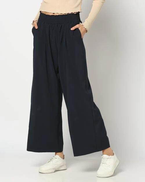 Women Regular Fit Paperbag Culottes