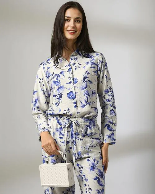 Women Printed Regular Fit Shirt