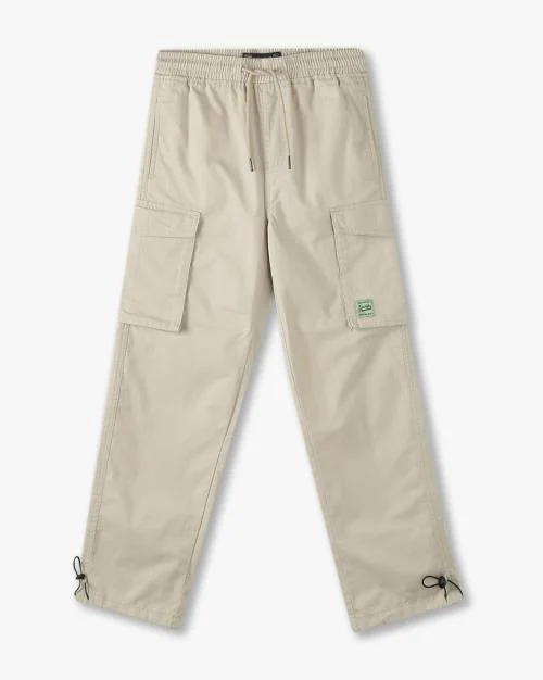 Boys Straight Fit Cargo Pants