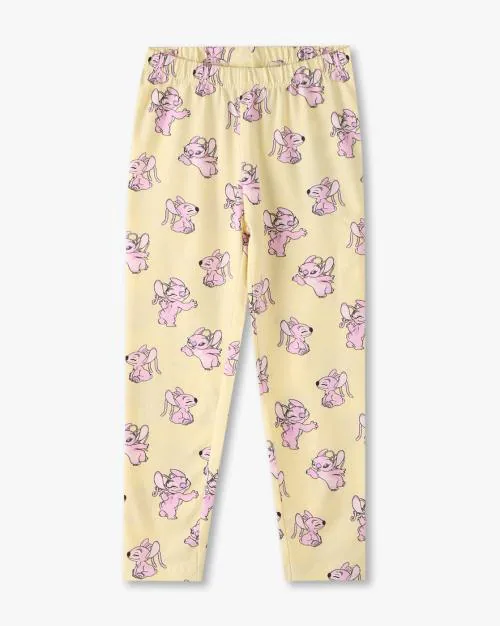 Girls Printed Leggings