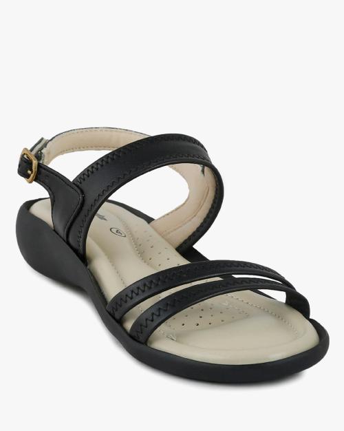 Strappy Ankle Sling Sandals