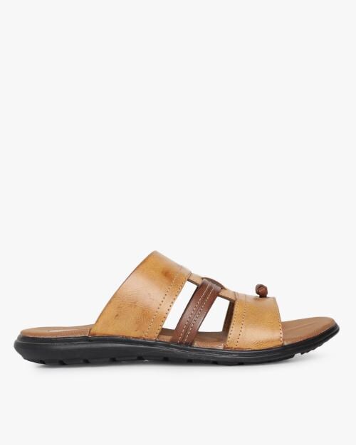 Panelled Strappy Casual Sandals