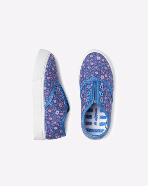 floral slip on shoes