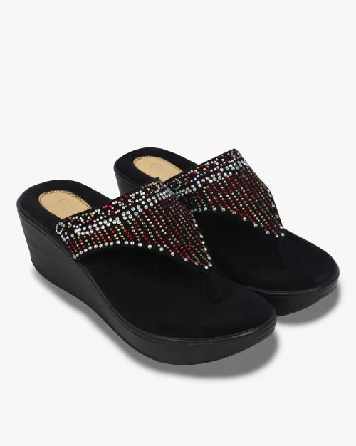 Embellished Heeled Sandals