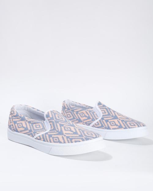 aztec slip on shoes
