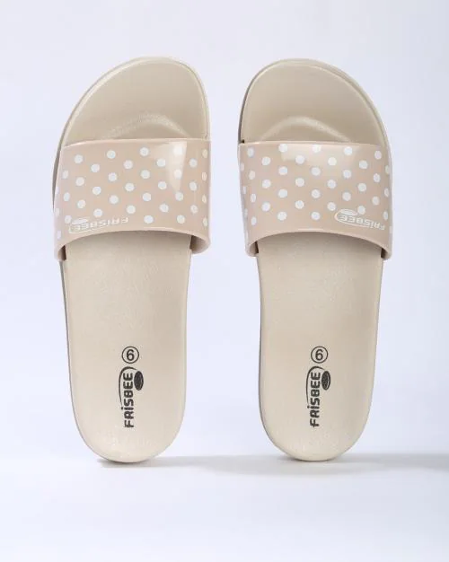 Polka-Dot Print Sliders