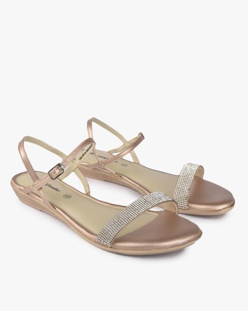 padded slip on sandals