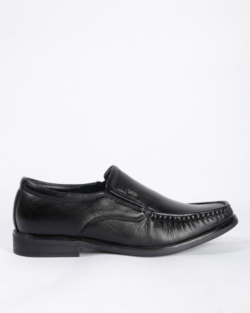 Leather Slip-On Shoes