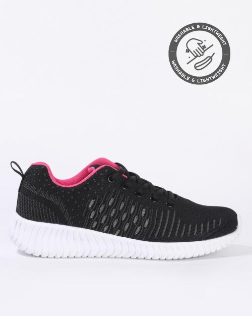Washable Lace-Up Sports Shoes