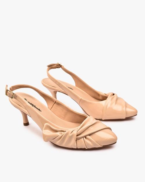 Stilettos with Bow Accents