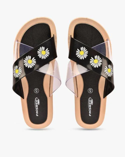 Floral Print Sandals