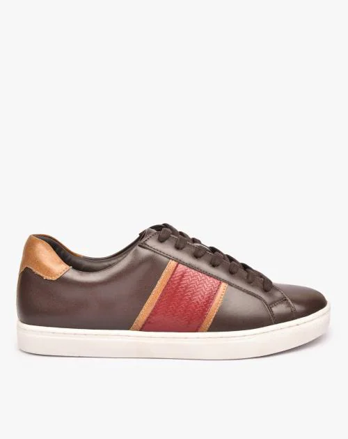 Low-Top Lace-Up Casual Shoes