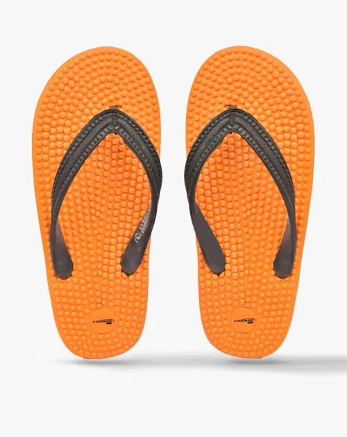 Thong-Strap Flip-Flops with Embossed Footbed