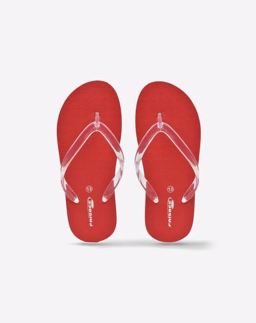 Flip-Flops with Clear Strap