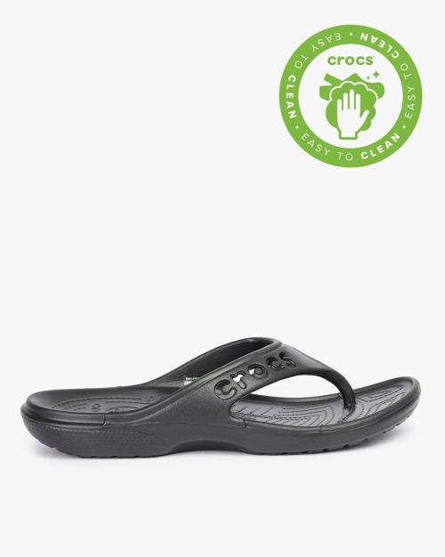 Baya Logo Embossed Thong-Strap Slippers
