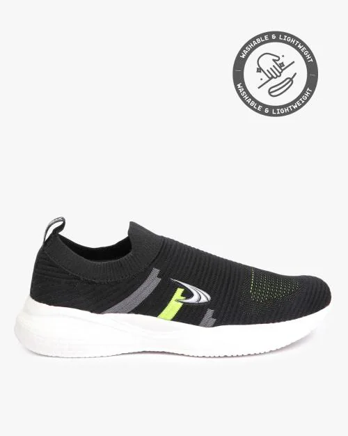 Textured Slip-On Walking Shoes