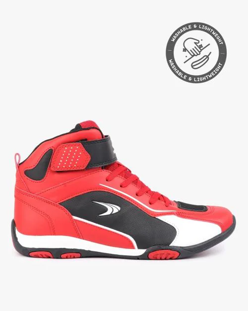 Colourblock Mid-Top Sports Shoes