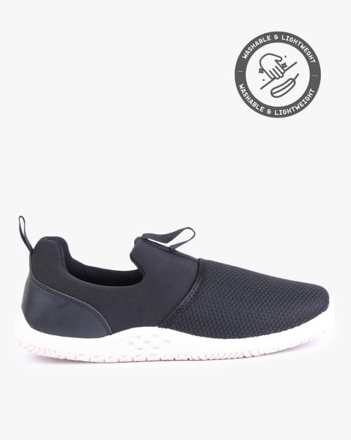 textured slip on shoes