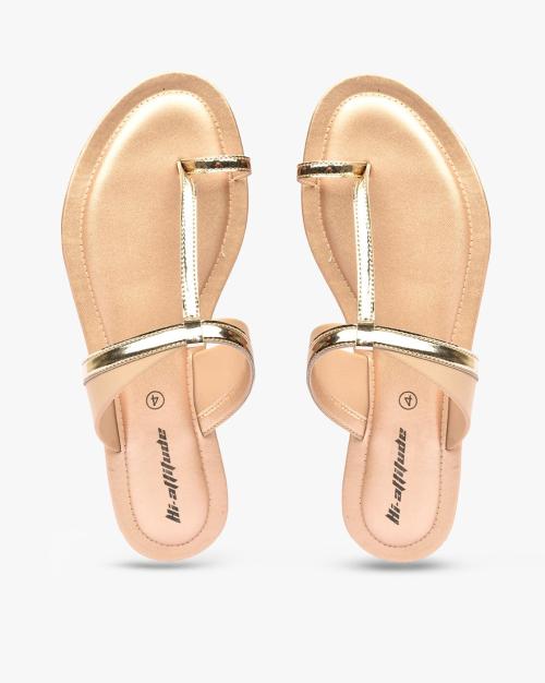 Toe-Ring Flat Sandals