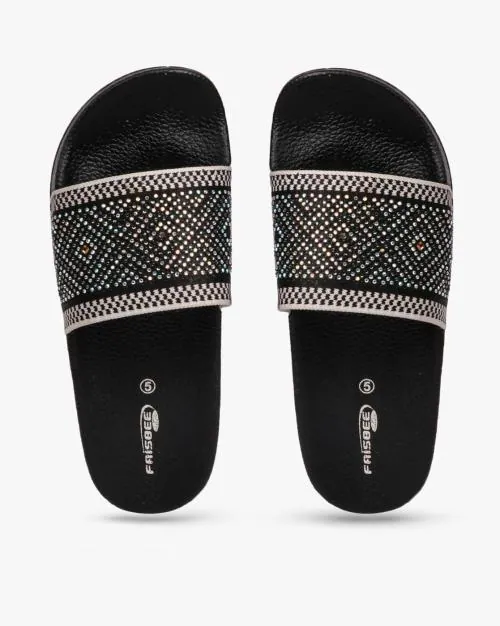 Embellished Flat Slides