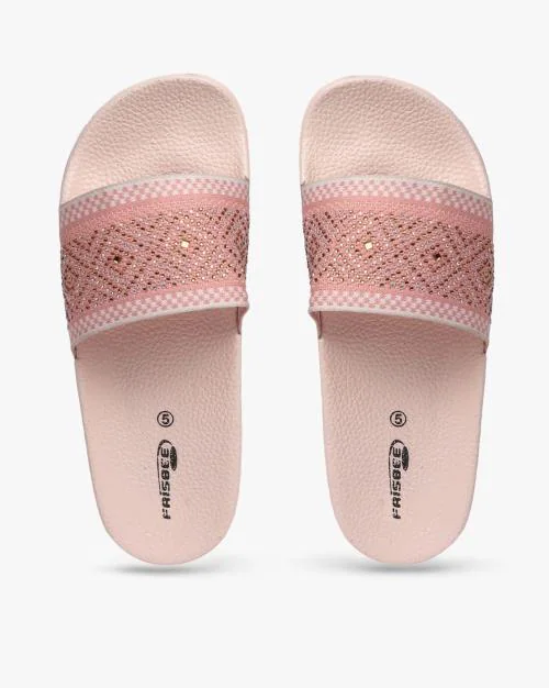 Embellished Flat Slides
