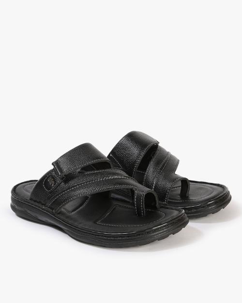 Leather Toe-Ring Sandals