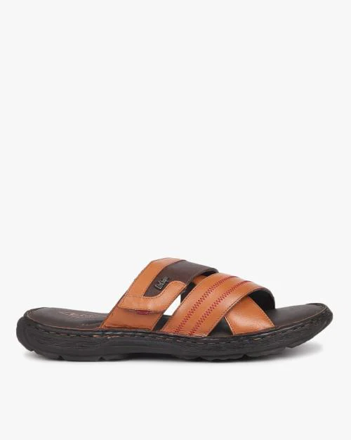 Open-Toe Slip-On Sandals